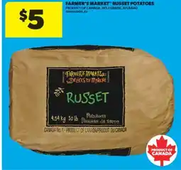 Real Canadian Superstore FARMER'S MARKET RUSSET POTATOES, 10 LB BAG offer