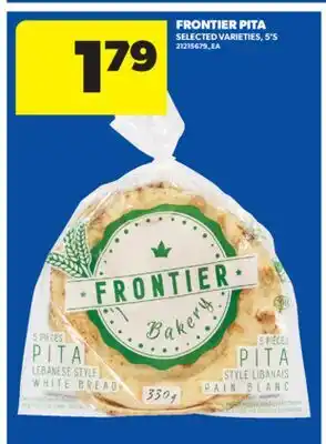 Real Canadian Superstore FRONTIER PITA, 5' S offer
