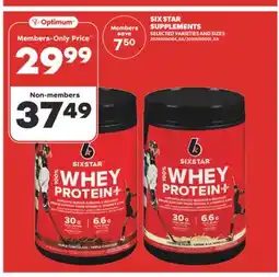 Real Canadian Superstore SIX STAR SUPPLEMENTS offer