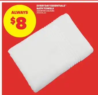 Real Canadian Superstore EVERYDAY ESSENTIALS BATH TOWELS offer