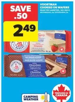 Real Canadian Superstore VOORTMAN COOKIES OR WAFERS, 142-300 G offer