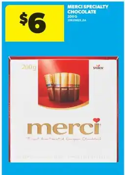Real Canadian Superstore MERCI SPECIALTY CHOCOLATE, 200 G offer