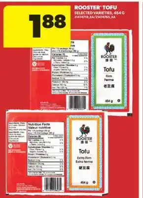 Real Canadian Superstore ROOSTER TOFU, 454 G offer
