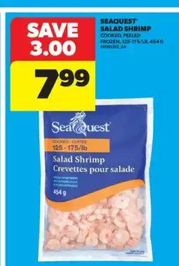 Real Canadian Superstore SEAQUEST SALAD SHRIMP, 125-175/LB, 454 G offer
