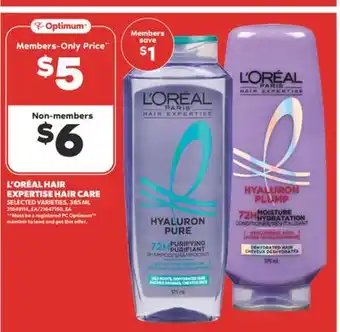 Real Canadian Superstore L' ORÉAL HAIR EXPERTISE HAIR CARE, 385 ML offer