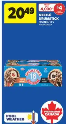 Real Canadian Superstore NESTLÉ DRUMSTICK, 18' S offer