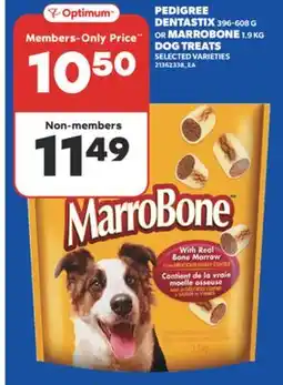 Real Canadian Superstore PEDIGREE DENTASTIX, 396-608 G OR MARROBONE, 1.9 KG DOG TREATS offer