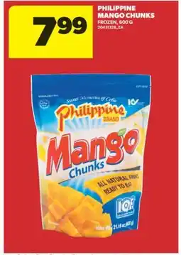 Real Canadian Superstore PHILIPPINE MANGO CHUNKS, 600 G offer