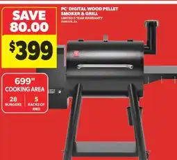 Real Canadian Superstore PC DIGITAL WOOD PELLET SMOKER & GRILL offer