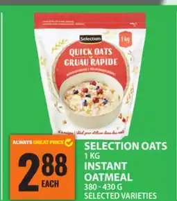 Food Basics SELECTION OATS OR INSTANT OATMEAL offer