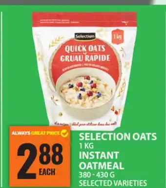Food Basics SELECTION OATS OR INSTANT OATMEAL offer