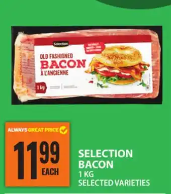 Food Basics SELECTION BACON offer