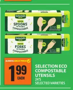 Food Basics SELECTION ECO COMPOSTABLE UTENSILS offer