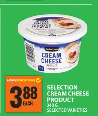 Food Basics SELECTION CREAM CHEESE PRODUCT offer