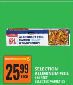 Food Basics SELECTION ALUMINUM FOIL offer