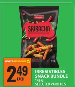 Food Basics IRRESISTIBLES SNACK BUNDLE offer