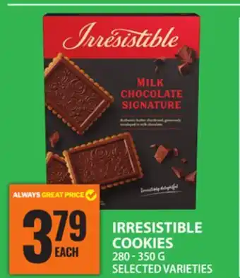 Food Basics IRRESISTIBLE COOKIES offer
