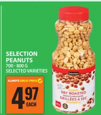 Food Basics SELECTION PEANUTS offer