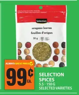 Food Basics SELECTION SPICES offer