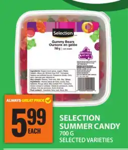 Food Basics SELECTION SUMMER CANDY offer
