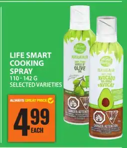 Food Basics LIFE SMART COOKING SPRAY offer