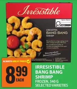 Food Basics IRRESISTIBLE BANG BANG SHRIMP offer