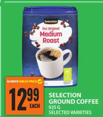 Food Basics SELECTION GROUND COFFEE offer