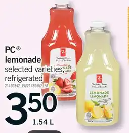 Fortinos PC LEMONADE, 1.54 L offer