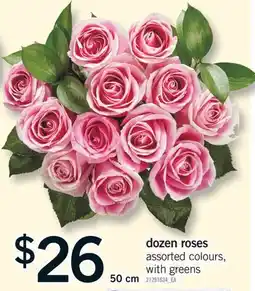 Fortinos DOZEN ROSES, 50 CM offer
