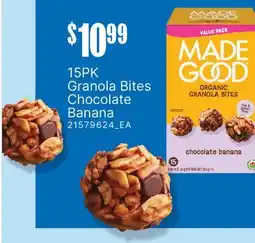 Fortinos GRANOLA BITES CHOCOLATE BANANA, 15PK offer