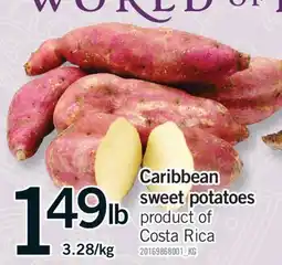 Fortinos CARIBBEAN SWEET POTATOES offer