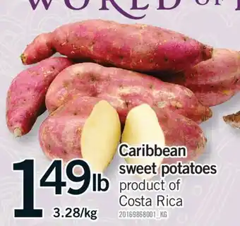 Fortinos CARIBBEAN SWEET POTATOES offer