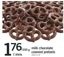 Fortinos MILK CHOCOLATE COVERED PRETZELS offer