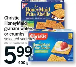Fortinos CHRISTIE HONEYMAID GRAHAM WAFERS OR CRUMBS, 400 G offer