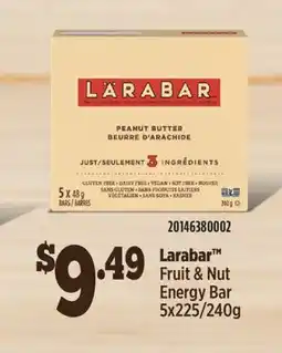 Fortinos Larabar Fruit & Nut Energy Bar, 5x225/240g offer