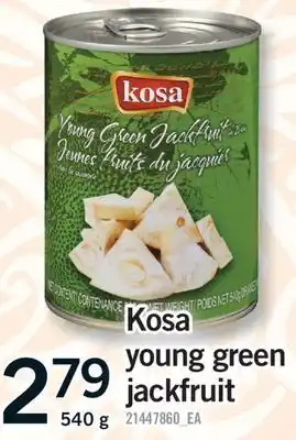 Fortinos KOSA YOUNG GREEN JACKFRUIT, 540 G offer