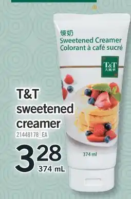 Fortinos T&T SWEETENED CREAMER, 374 ML offer