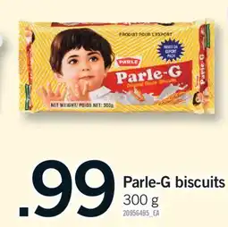 Fortinos PARLE-G BISCUITS, 300 G offer