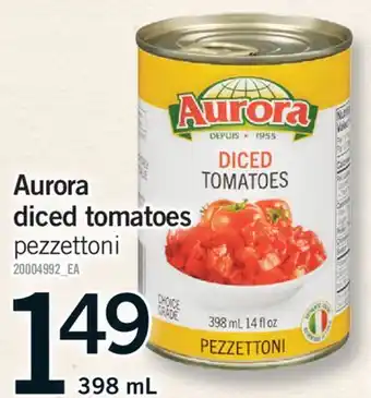 Fortinos AURORA DICED TOMATOES, 398 ML offer