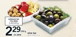 Fortinos OLIVE BAR offer