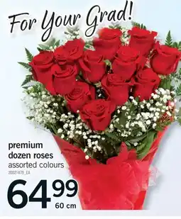 Fortinos PREMIUM DOZEN ROSES, 60 CM offer
