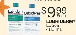 Fortinos LUBRIDERM LOTION, 480 ML offer