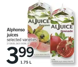 Fortinos ALPHONSO JUICES, 1.75 L offer