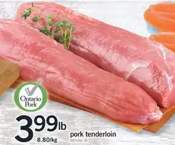 Fortinos PORK TENDERLOIN offer