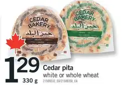 Fortinos CEDAR PITA, 330G offer