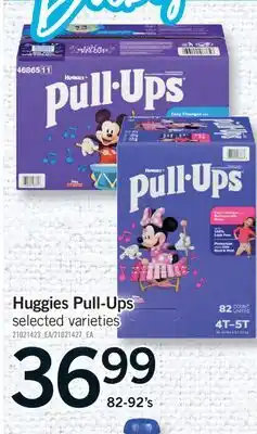 Fortinos HUGGIES PULL-UPS, 82-92'S offer