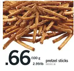 Fortinos PRETZEL STICKS offer