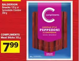 Foodland COMPLIMENTS Meat Sticks offer