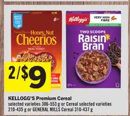 Foodland KELLOGG'S Premium Cereal offer