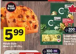 Foodland Potato Style Buns offer